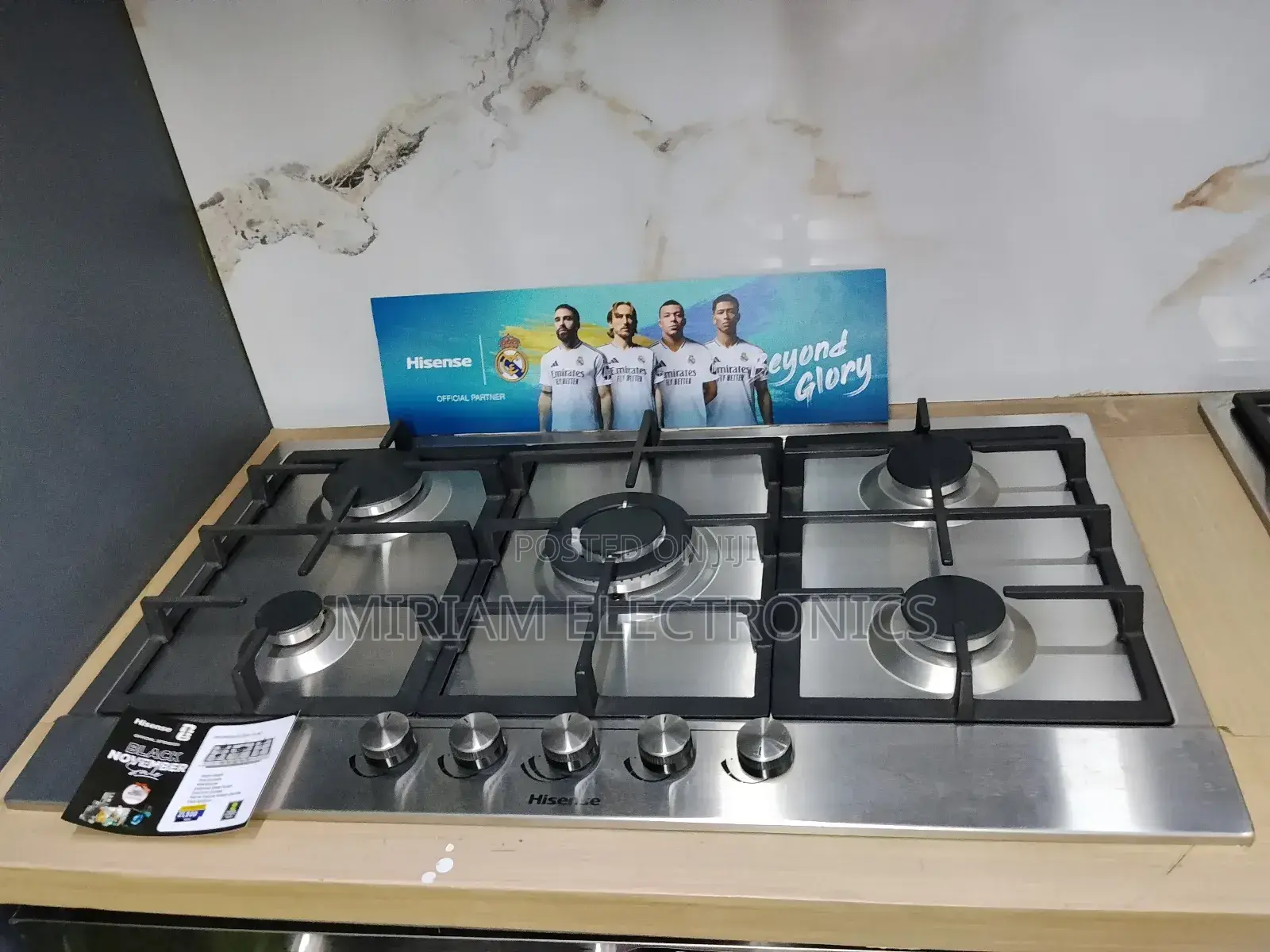 Hisense 90cm Built-in Gas Hob Hhu90gass