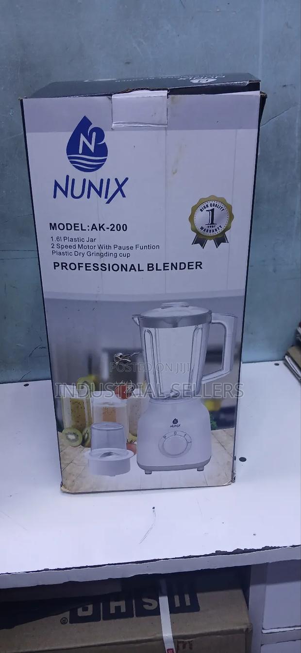 High Quality Nunix 6l Blender 2 in One 350watts
