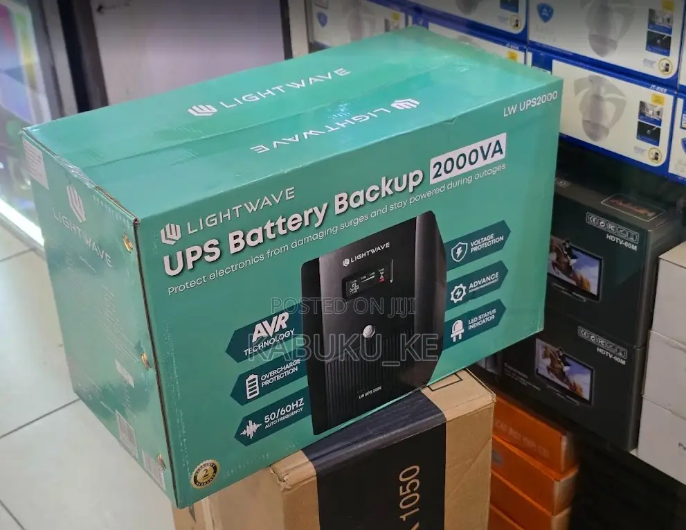 Brand New 2000va Lightwave Power Backup Ups