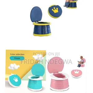 New 2-in-1 Children's Folding Toilet Portable Children's Travel Toilet