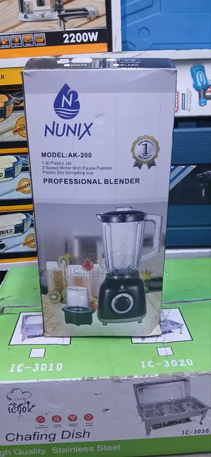 Super Nunix Professional 2 in 1 Blender 350w 6litres