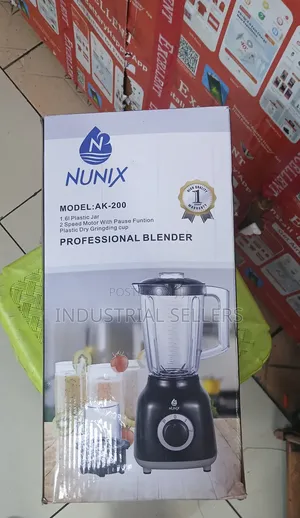Affordable Nunix 2 in 1 Blender 350w 6litre Jar