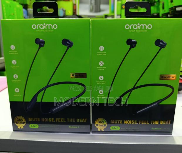 Oraimo Necklace 5 30db Noise Cancellation Call Vibration