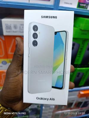 New Samsung Galaxy A16 128 GB Silver - main view