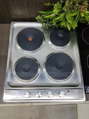 Hisense H60stes 60cm 4 Plate Electric Hob Stainless Steel