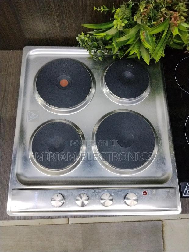 Hisense H60stes 60cm 4 Plate Electric Hob Stainless Steel - main view