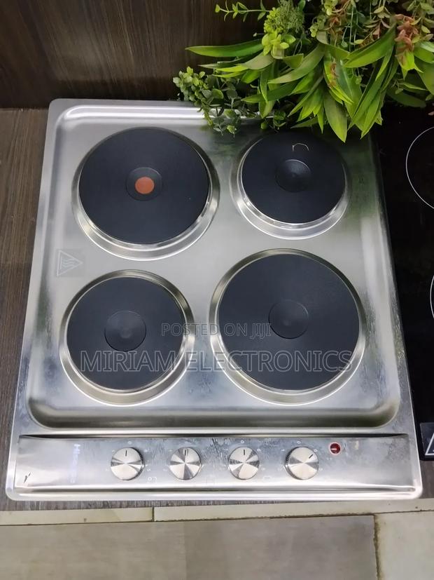 Hisense H60stes 60cm 4 Plate Electric Hob Stainless Steel - thumbnail 2