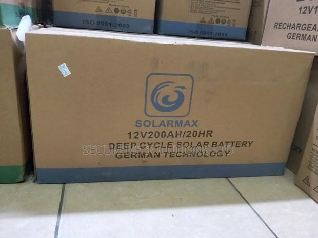 Solarmax 12v 200ah Deep Cycle Solar Battery. - main view