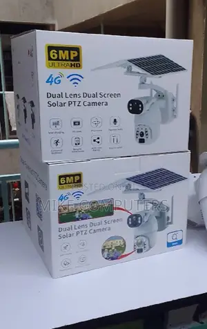 Quality 4mp Ubox 4g Solar PTZ Camera Ubox Solar PTZ