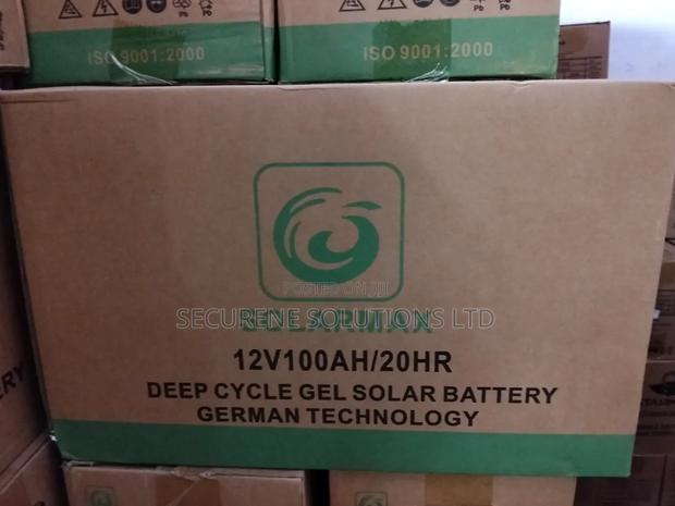 Solarmax 12v 100ah Deep Cycle Gel Solar Battery.