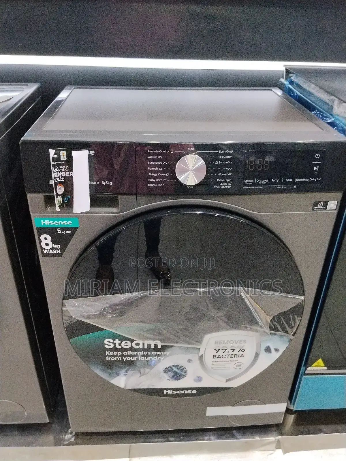 Hisense 8/5kg Wd3q8043bt Front Load Washer Dryer