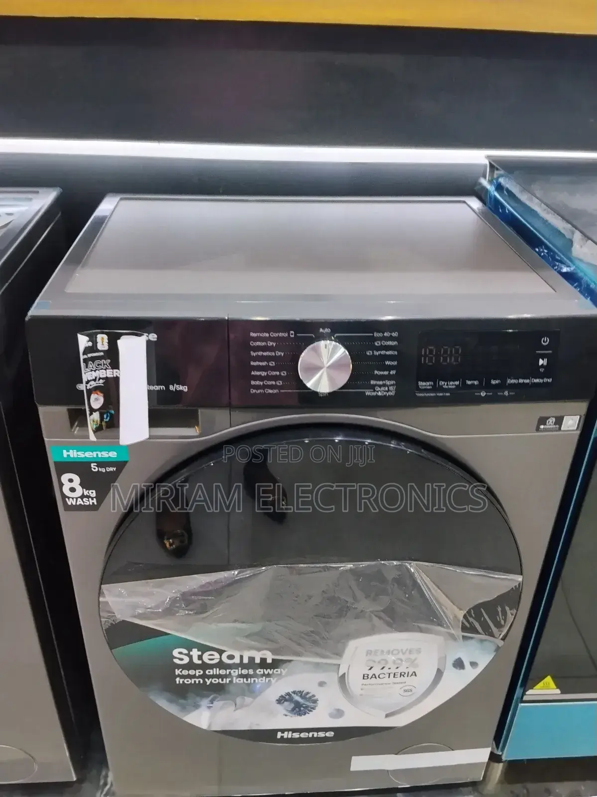 Hisense 8/5kg Wd3q8043bt Front Load Washer Dryer