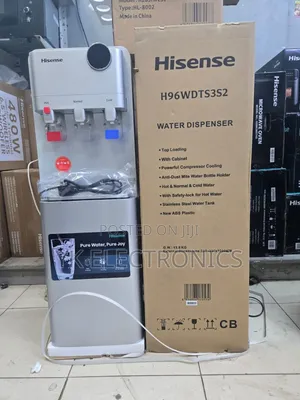 Hisense H96wdts3s2 Water Dispenser Silver Hot, Normal Cold
