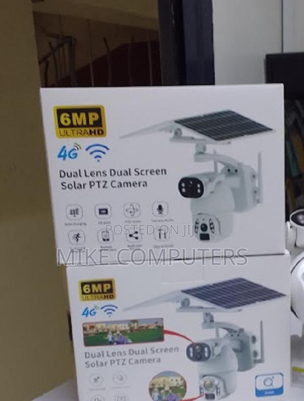 Dual Lens Ubox Solar CCTV 4g Quality Ubox Solar PTZ Cameras