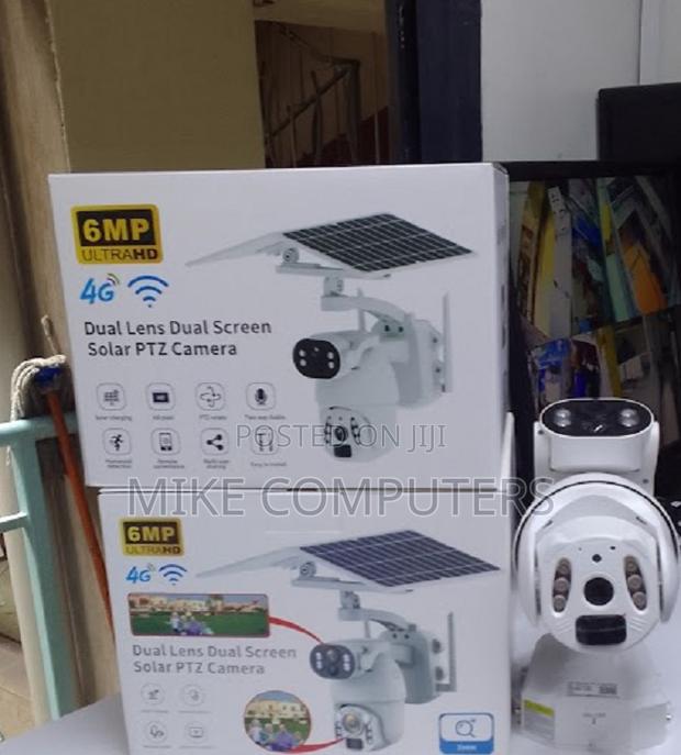 S10 High Inteligent 4g PTZ Solar Cameras Ubox Solar PTZ