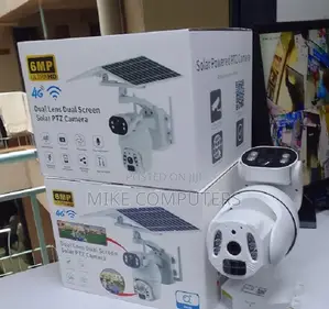 Dual Lens Solar PTZ Camera Ubox 15x 4g