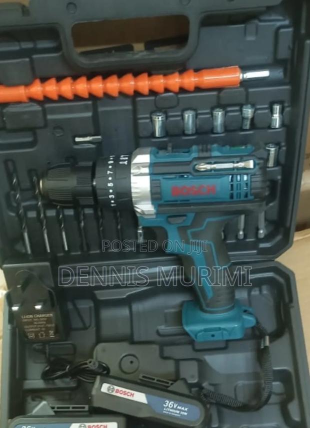Bosch 36v Cordless Drill Set/Durable Bosch Drill Set - main view