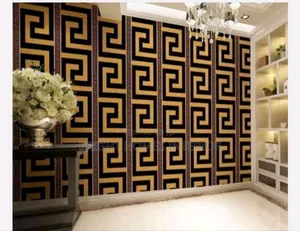 Unique Mastered Yellow Pattern Wallpaper