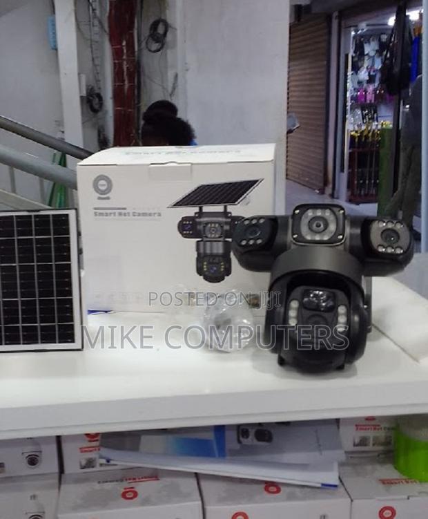 4g Simcard Solarpowered Camera Tripple Lens