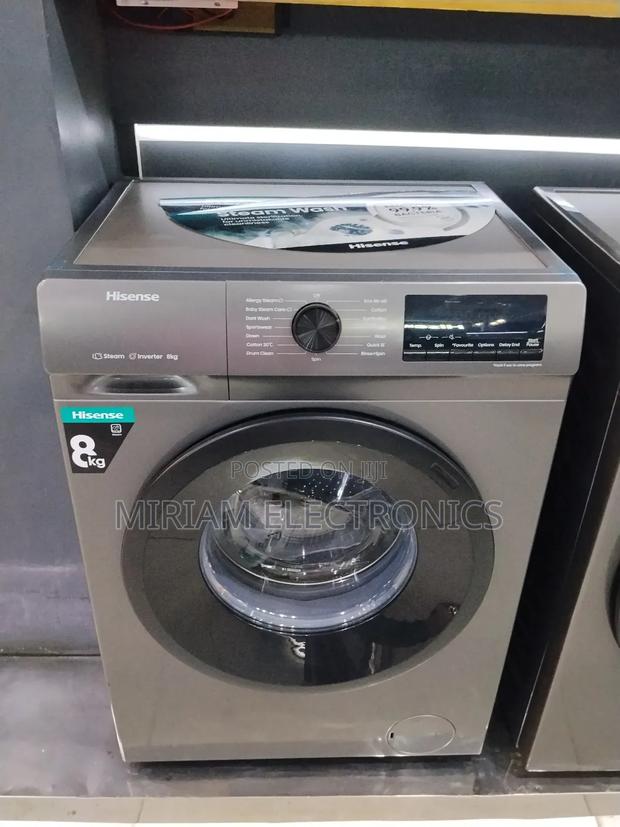 Hisense Washing Machine 8 Kg Front Load - thumbnail 2