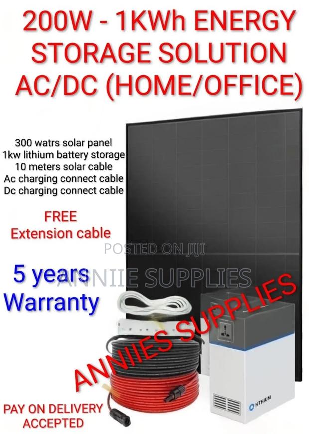 300w -1kwh Energy Storage Solutions - main view