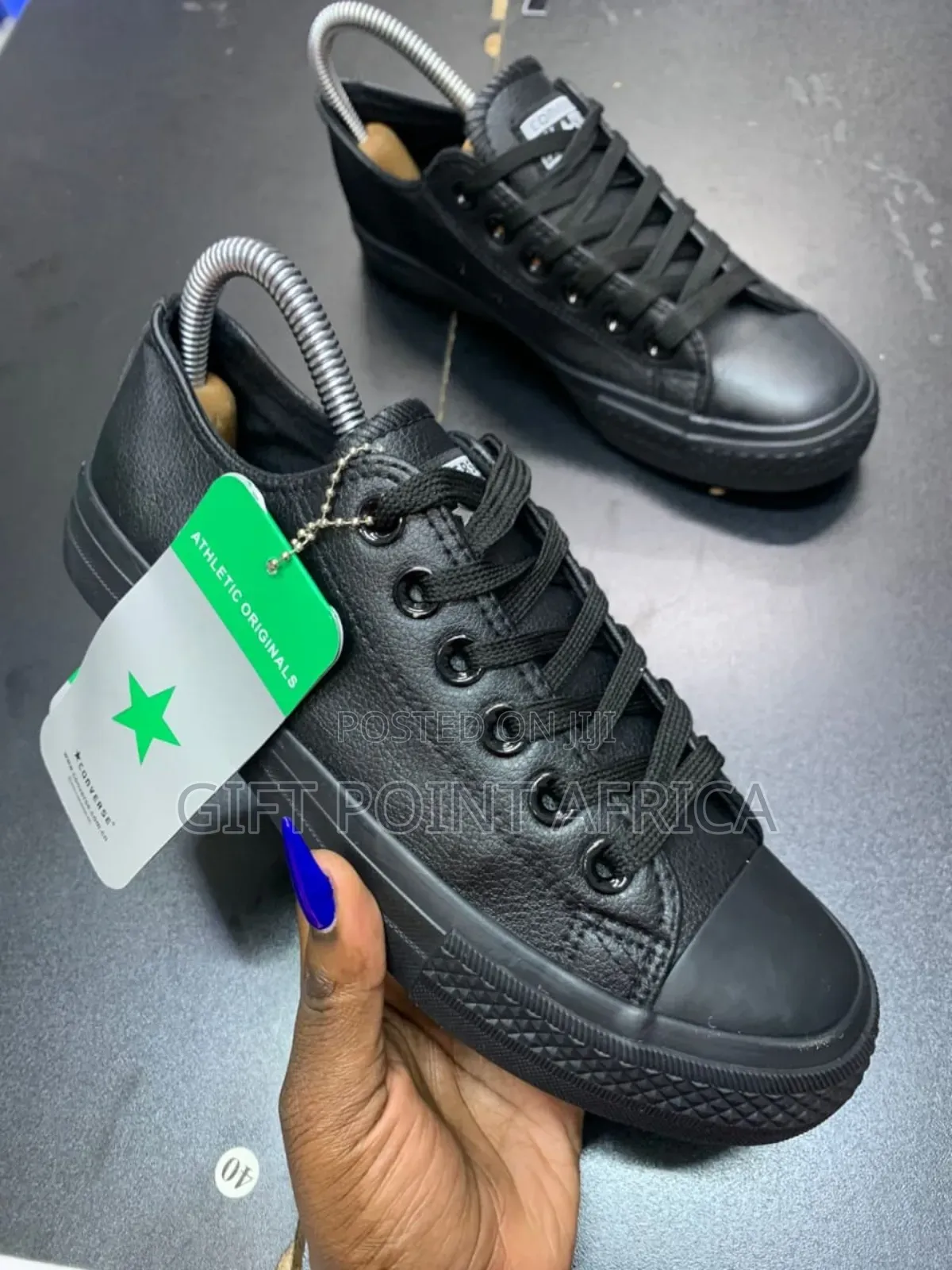 Unisex Leather Converse Shoes Available From Size 37,38,39,40,41&42