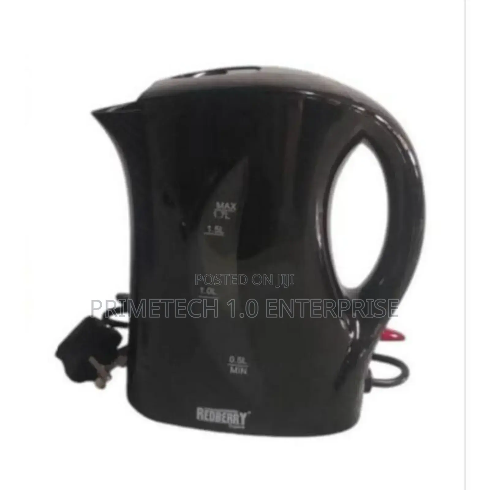 Rednerry Black Electric Kettle