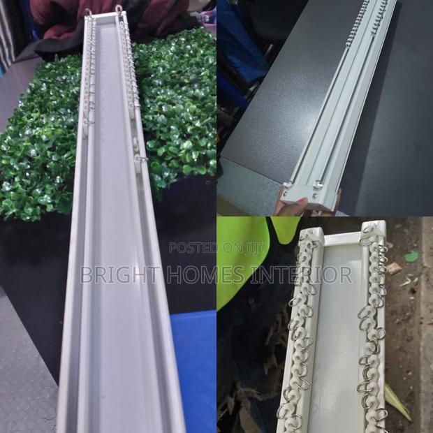 Double Rail for Both Curtain and Sheer