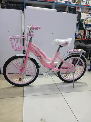 Kids' 20" Step-Through Commuter Bike | Pink With Kickstand Fenders