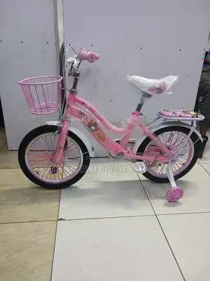 Girls' Retro-Style 20-Inch Cruiser Bicycle With Colorful Spokes