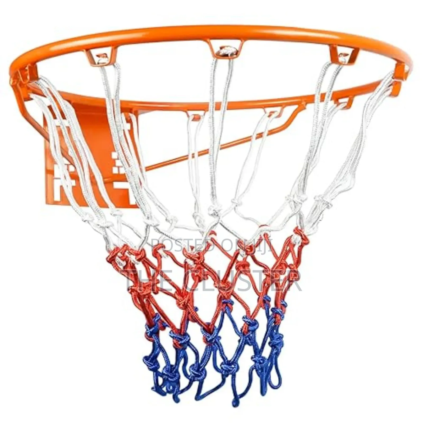 Metallic Basketball Ring and Nets