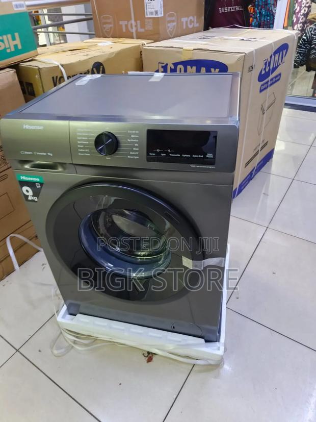 Hisense 9kgs Front Load Washing Machine - thumbnail 3