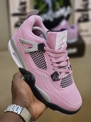 Air Jordan 4 Retro Orchid Sneakers For Ladies
