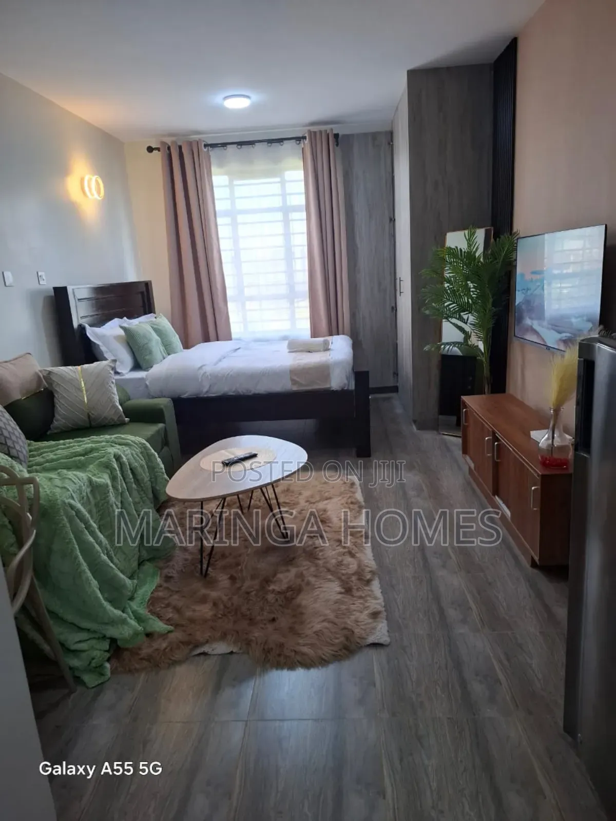 Modern Studio Airbnb in Ruaka – Fully Furnished Free Wi-Fi