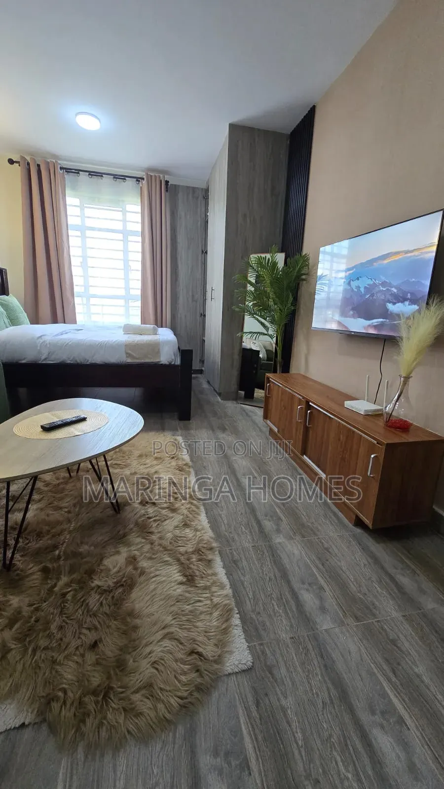 Modern Studio Airbnb in Ruaka – Fully Furnished Free Wi-Fi