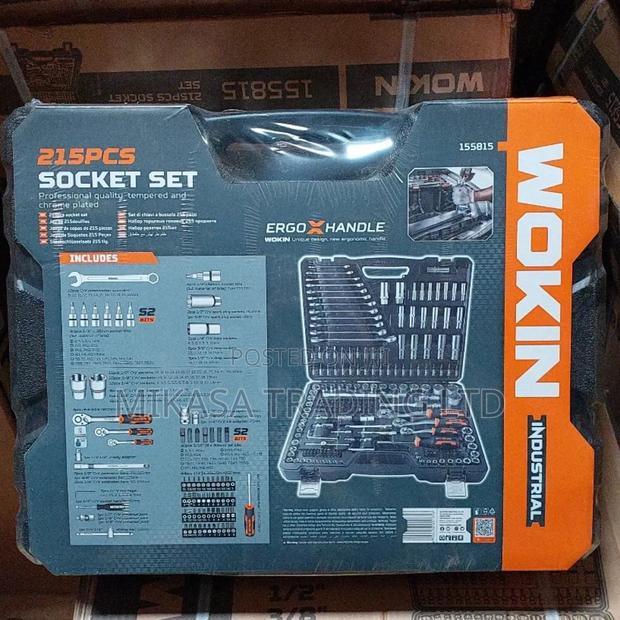 Wokin 215pc Socket Set - thumbnail 3