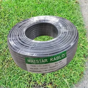 Strong 1.5mm Twin With Earth Electrical Wiring Cable PVC Insulated
