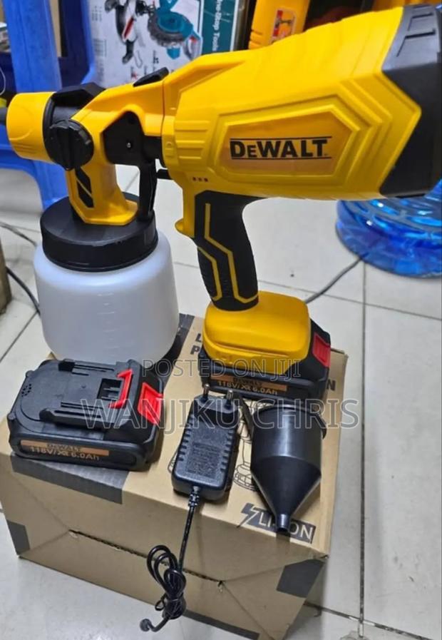 Original Rechargeable Dewalt Spray Gun/Paint Sprayer - thumbnail 2