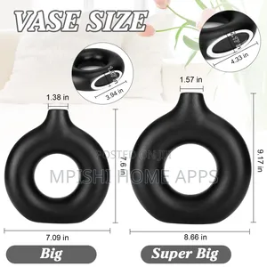 2 in 1 Ceramic Flower Vases