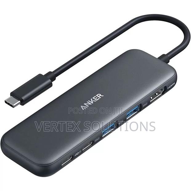 Anker Usb-c Hub (5-in-1, 4k Hdmi) – A8357ha0 – Black