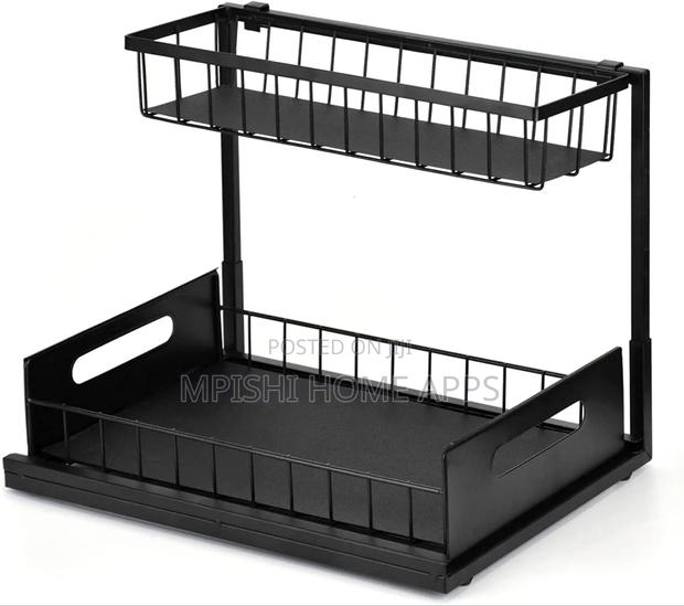 2 Tier Pull-Out Storage Rack - thumbnail 2