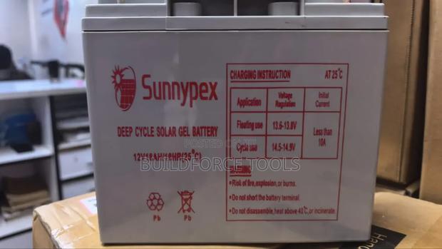 12v 18ah Sunnypex Deep Cycled Gel Battery
