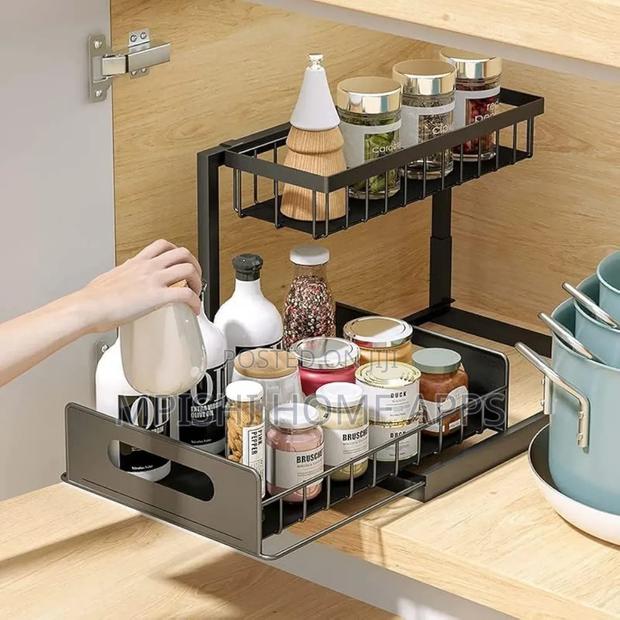 2 Tier Pull-Out Storage Rack - thumbnail 3