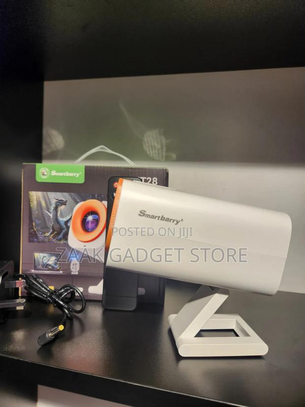Smartbarry Ht28 Portable Projector. - thumbnail 3
