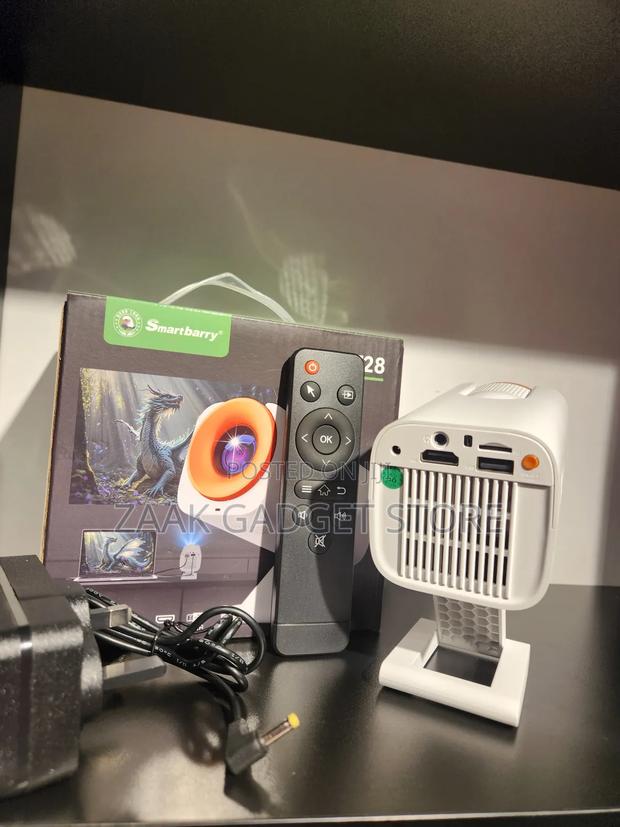 Smartbarry Ht28 Portable Projector. - thumbnail 5
