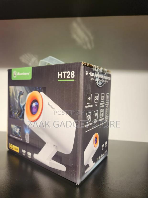 Smartbarry Ht28 Portable Projector. - thumbnail 6