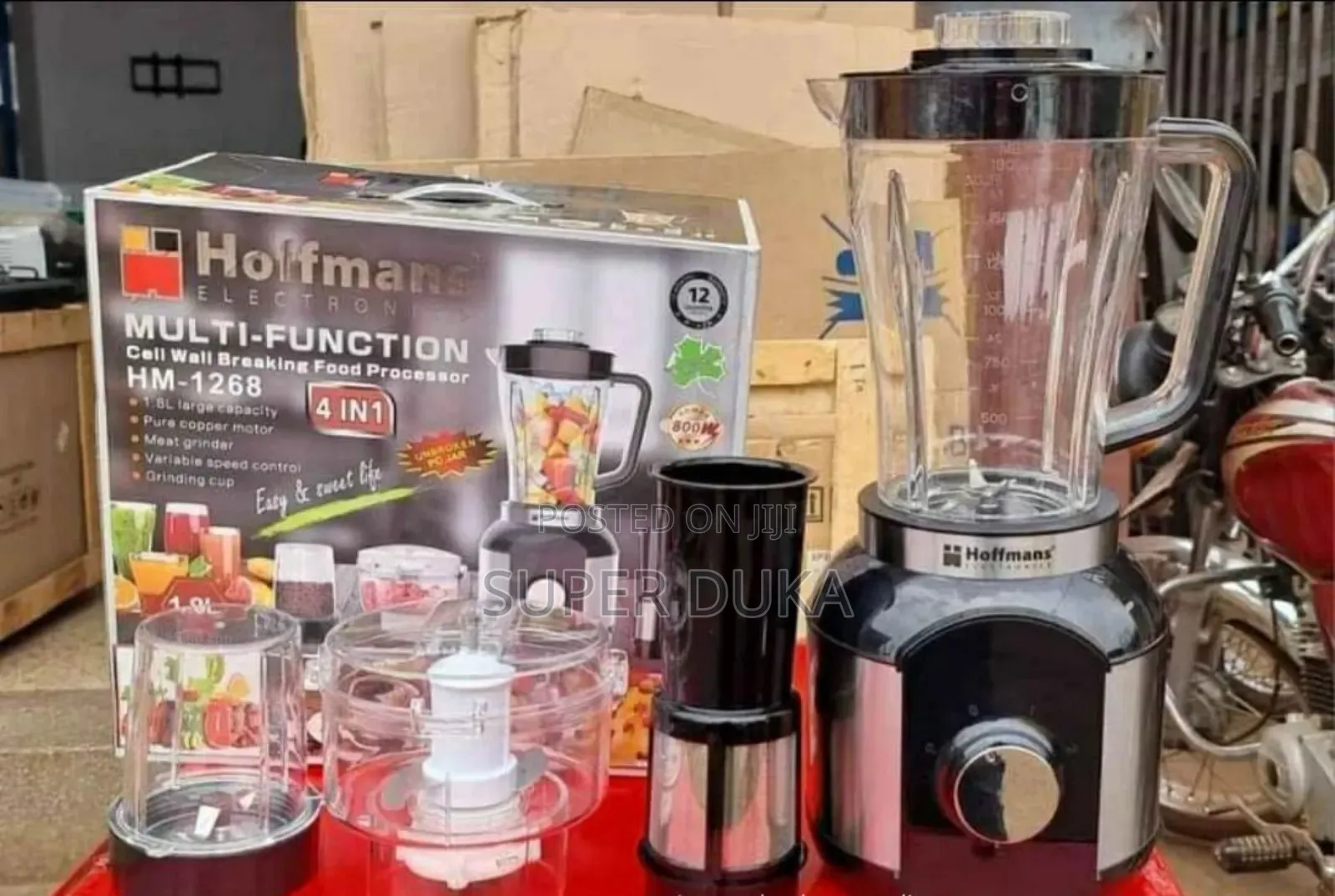 Hoffmans 4-in-1 Multifunctional Food Processor.