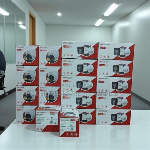 Hikvision 1080p Full Hd 2mp Smart Hybrid Light Night Vision Cameras