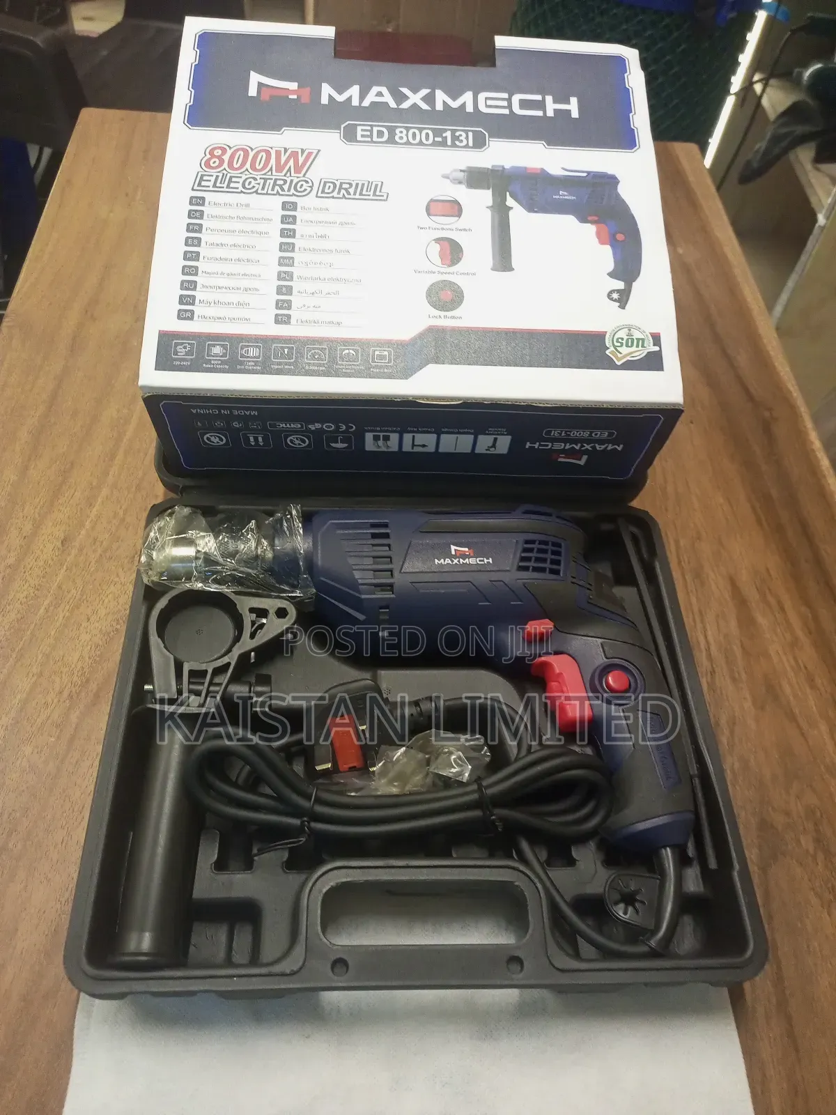 800w Maxmech Drill Corded Electric Drill