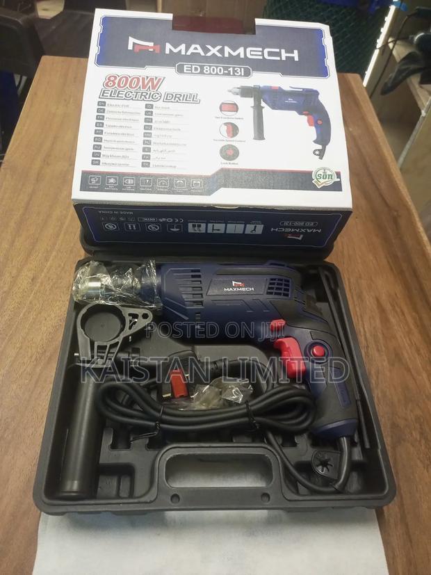800w Maxmech Drill Corded Electric Drill - thumbnail 2